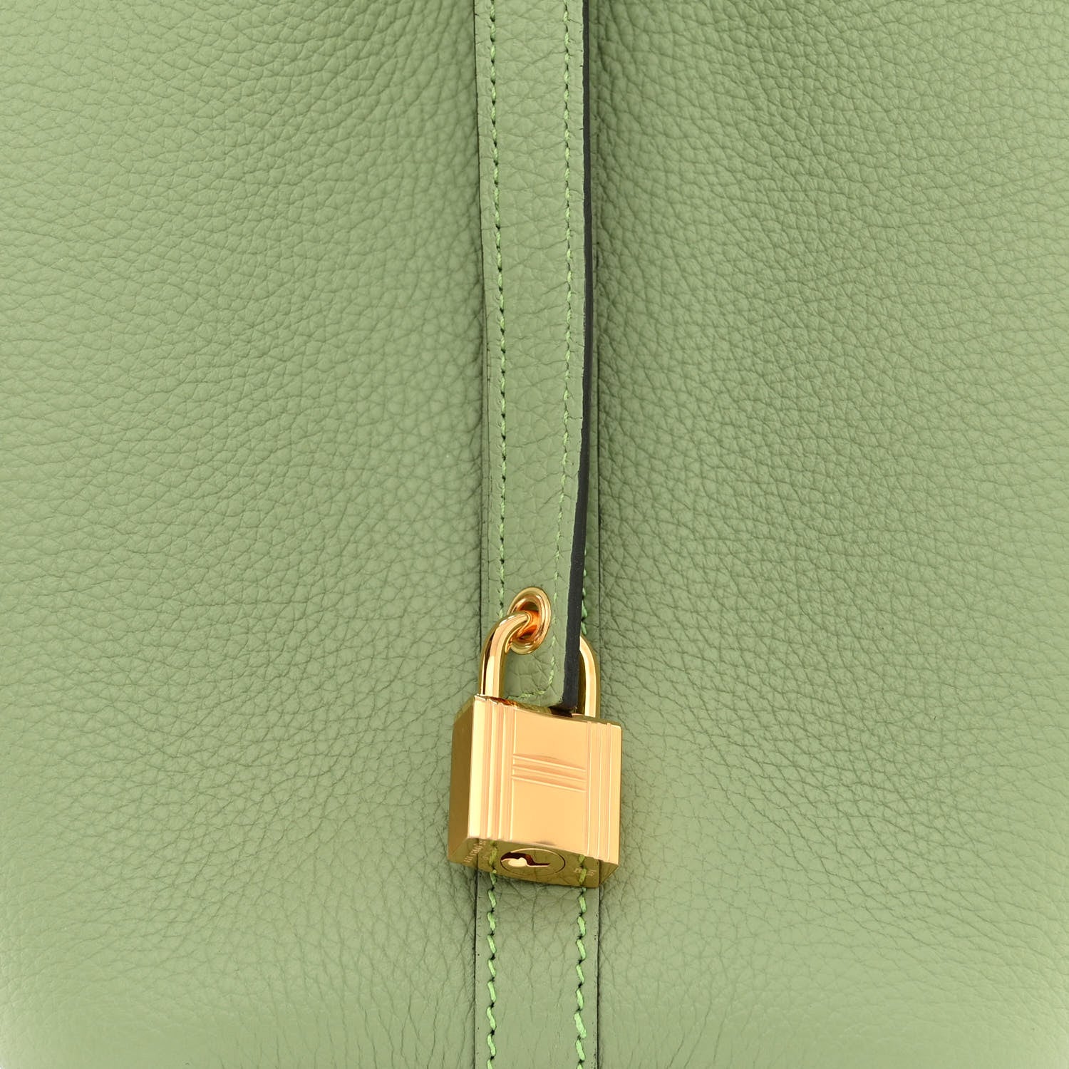 Hermes Taurillon Clemence Picotin Lock 18 PM Vert Criquet 8 of 11