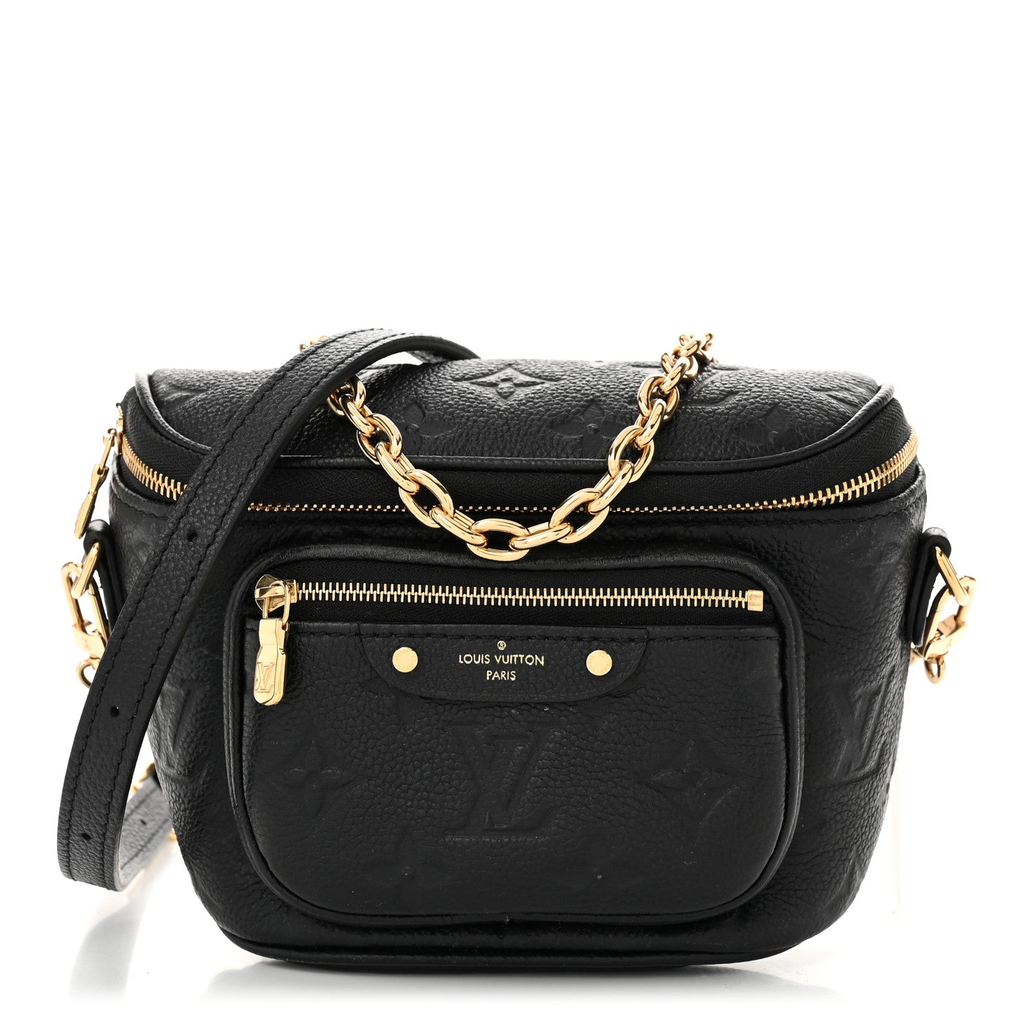 Louis Vuitton Empreinte Mini Bumbag Black 1 of 10