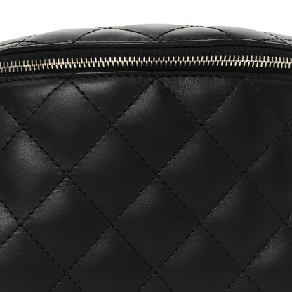 Chanel Calfskin Quilted Uniform Waist Belt Bag Black 7 of 9