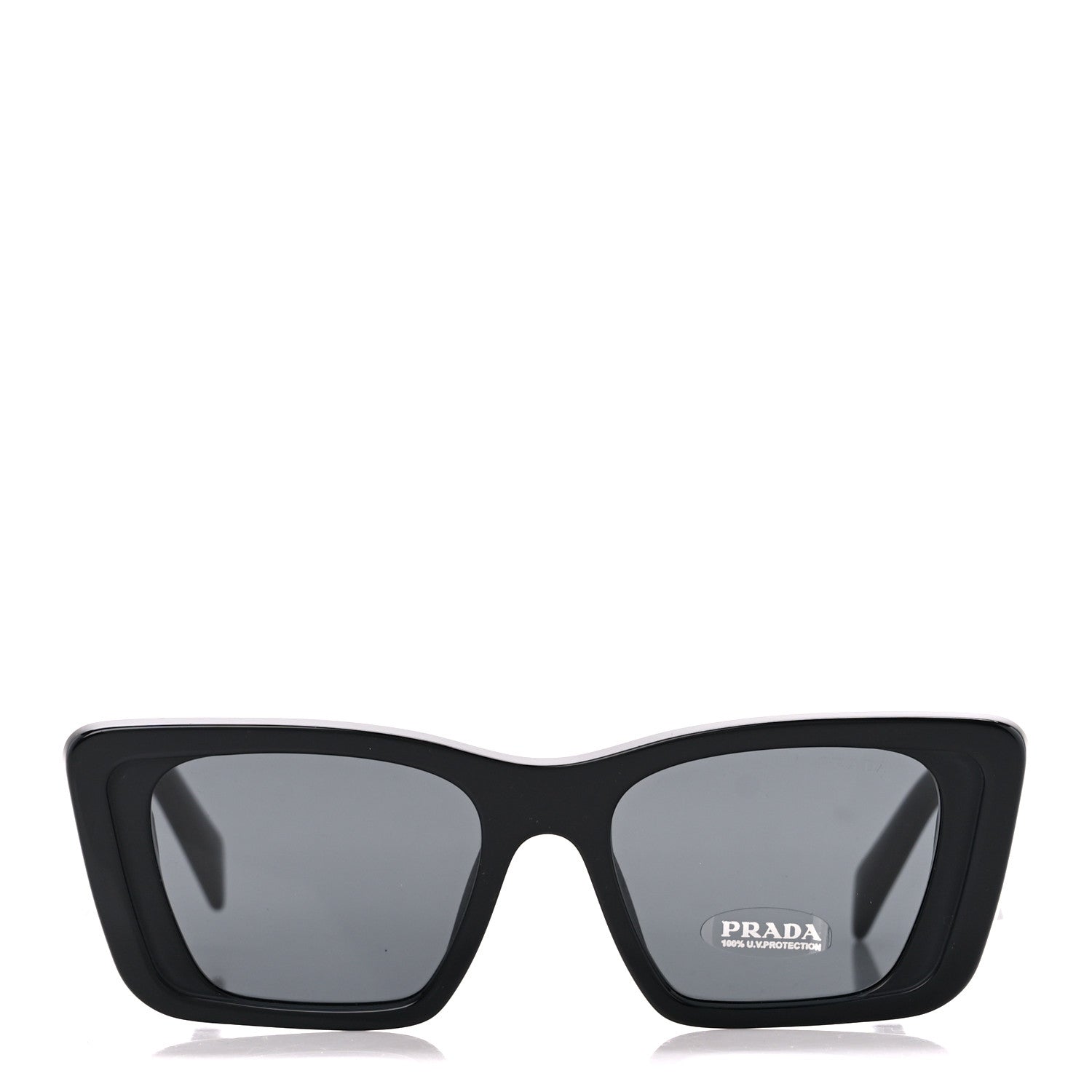 Prada Acetate Symbole Sunglasses SPR 08Y Black 2 of 7
