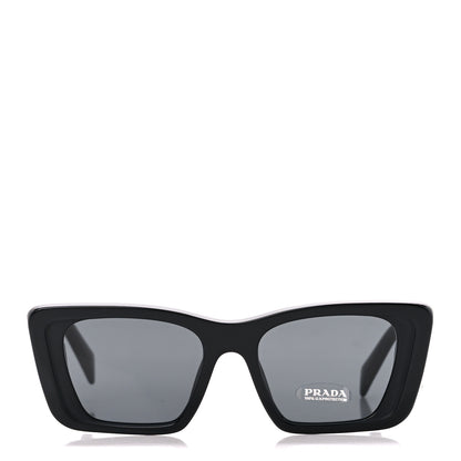 Prada Acetate Symbole Sunglasses SPR 08Y Black 2 of 7