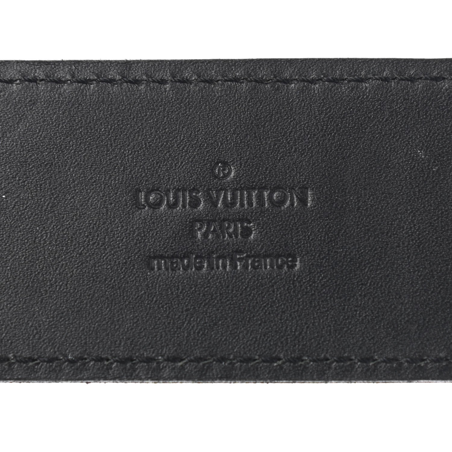 Louis Vuitton Calfskin Porte Clefs Fortune Key Chain Black 3 of 5