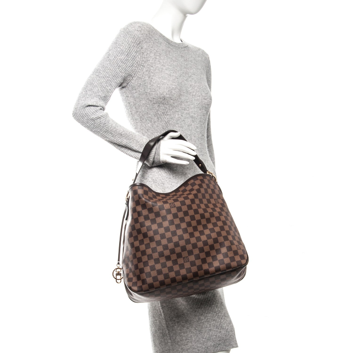 Louis Vuitton Damier Ebene Delightful MM 2 of 8