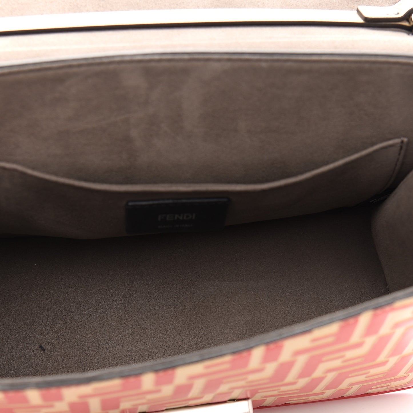 Vitello Century F is Fendi FF Embossed Kan I Shoulder Bag Amido Fiamma