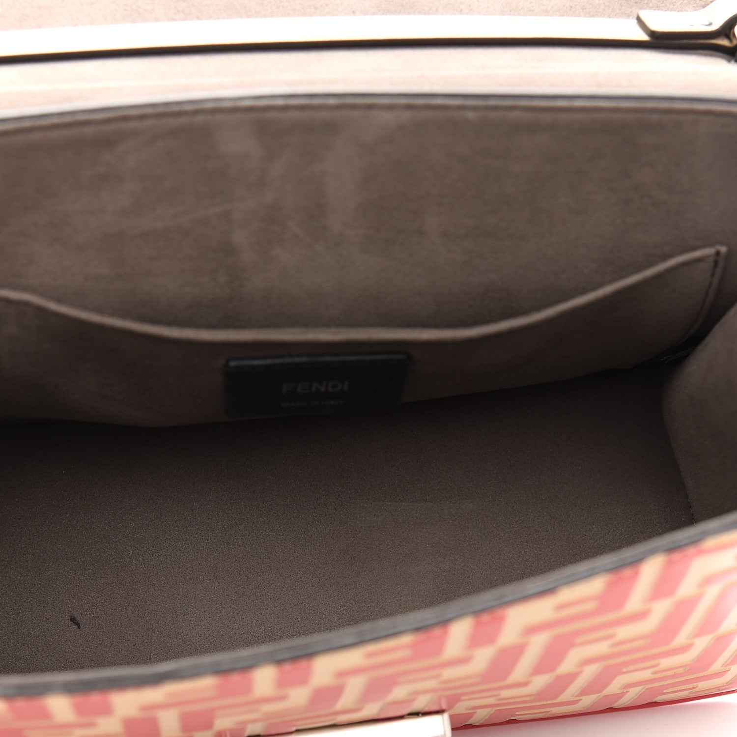 Fendi Vitello Century F is Fendi FF Embossed Kan I Shoulder Bag Amido Fiamma 5 of 10