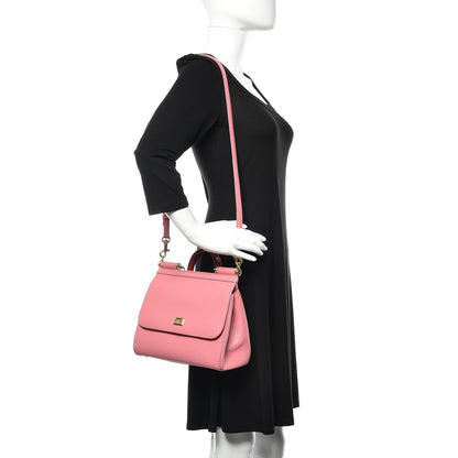 Dolce & Gabbana Dauphine Embellished Medium Miss Sicily Satchel Pink 2 of 11