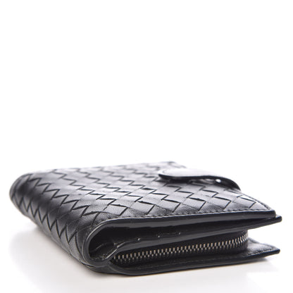 Bottega Veneta Nappa Intrecciato Mini Wallet Black 4 of 8