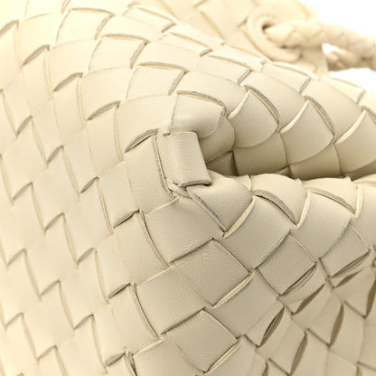 Bottega Veneta Nappa Intrecciato Small Parachute Shoulder Bag Sea Salt 14 of 14