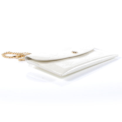 Louis Vuitton Vernis Envelope Flat Pouch Perle 3 of 7