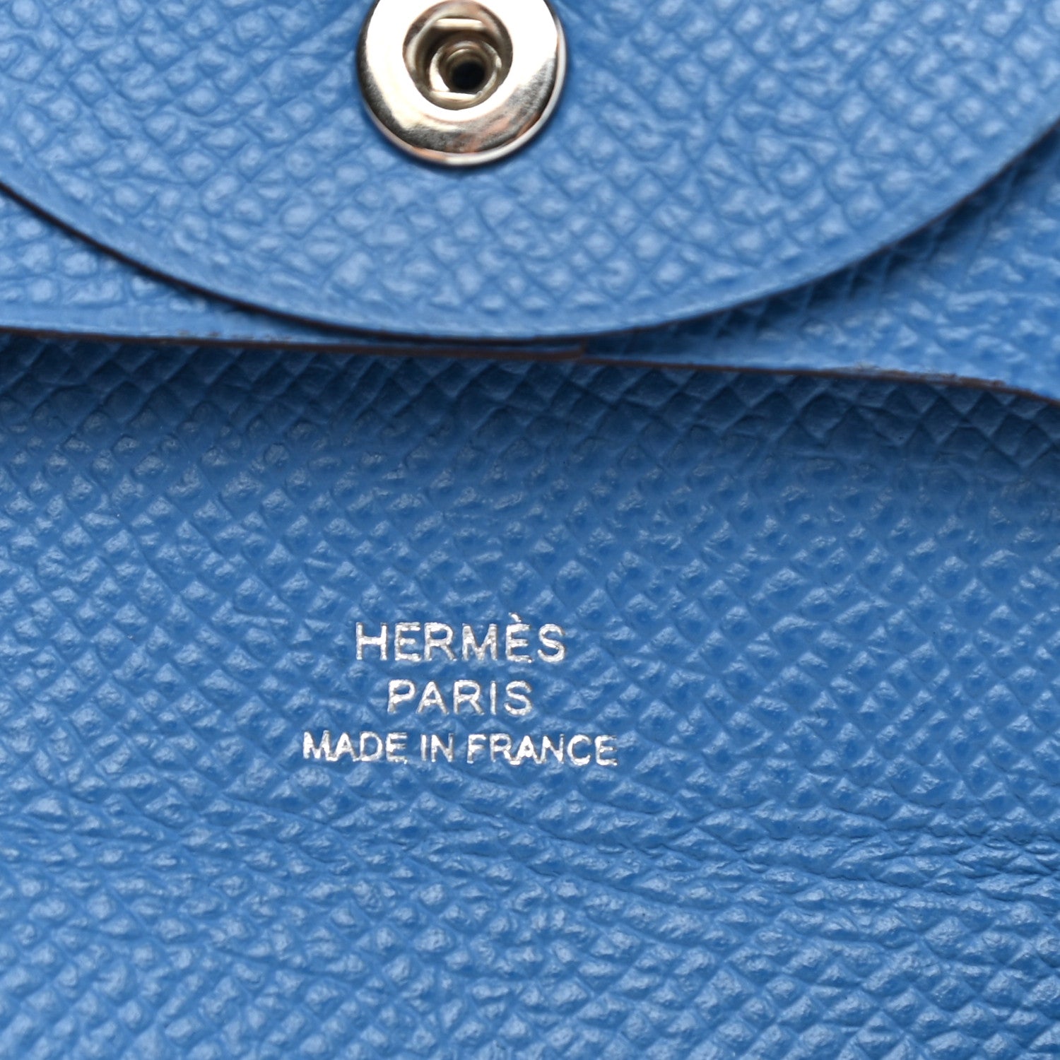 Hermes Epsom Bastia Coin Purse Mykonos 6 of 8