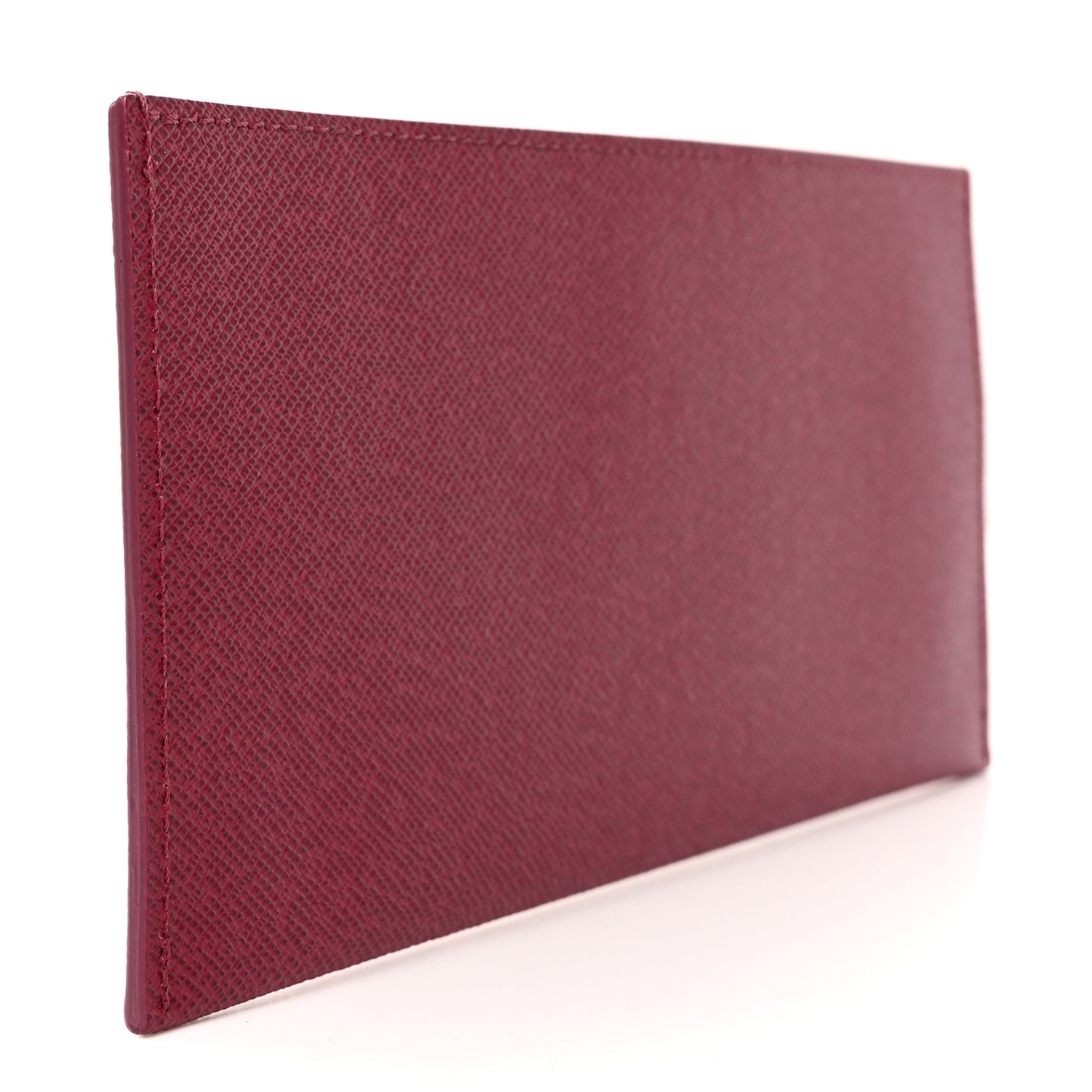 Calfskin Felicie Card Holder Insert Fuchsia