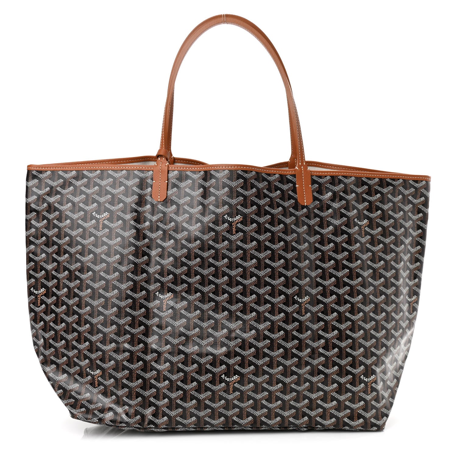 Goyard Goyardine Saint Louis GM Black Gold 3 of 11