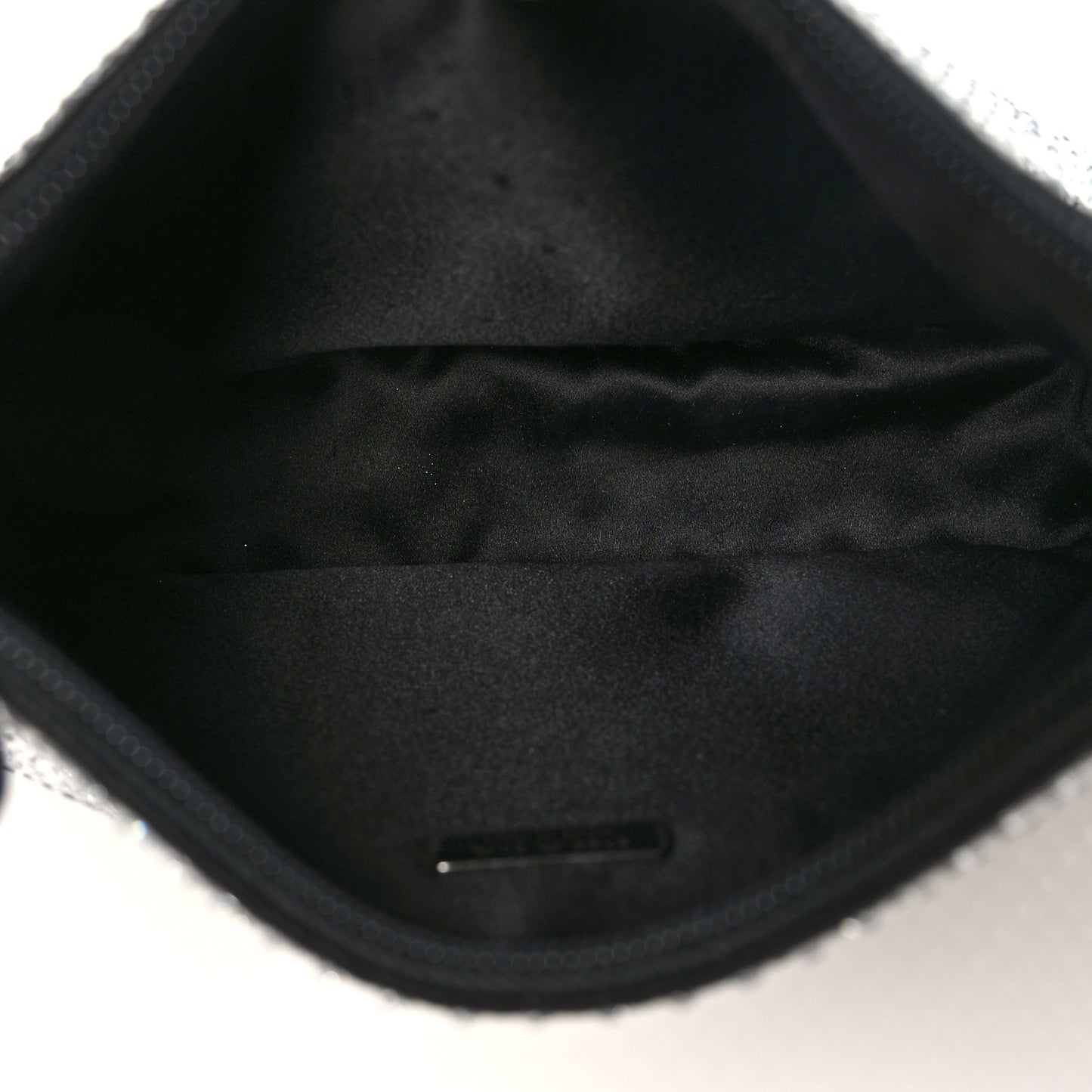 Satin Crystal Mini Re-Edition 2000 Bag Cristal