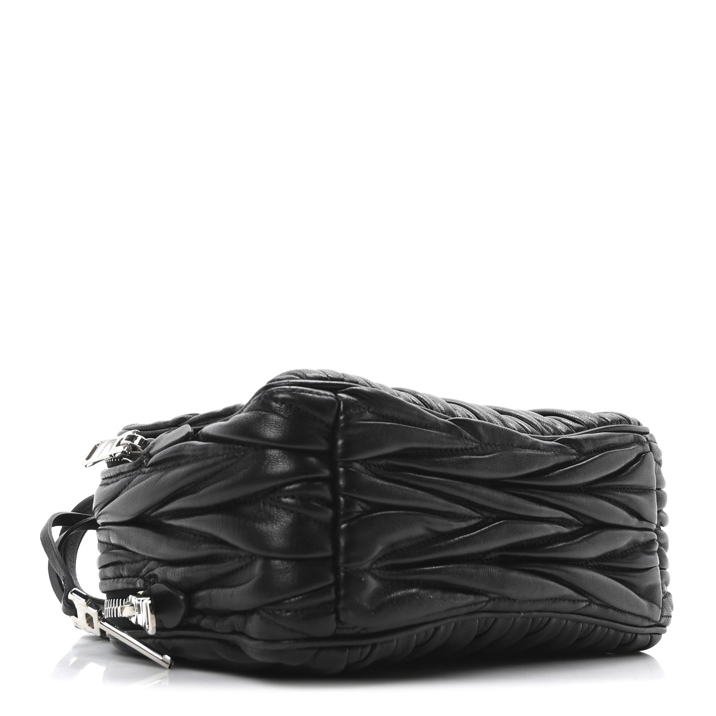 Nappa Matelasse Camera Bag Black
