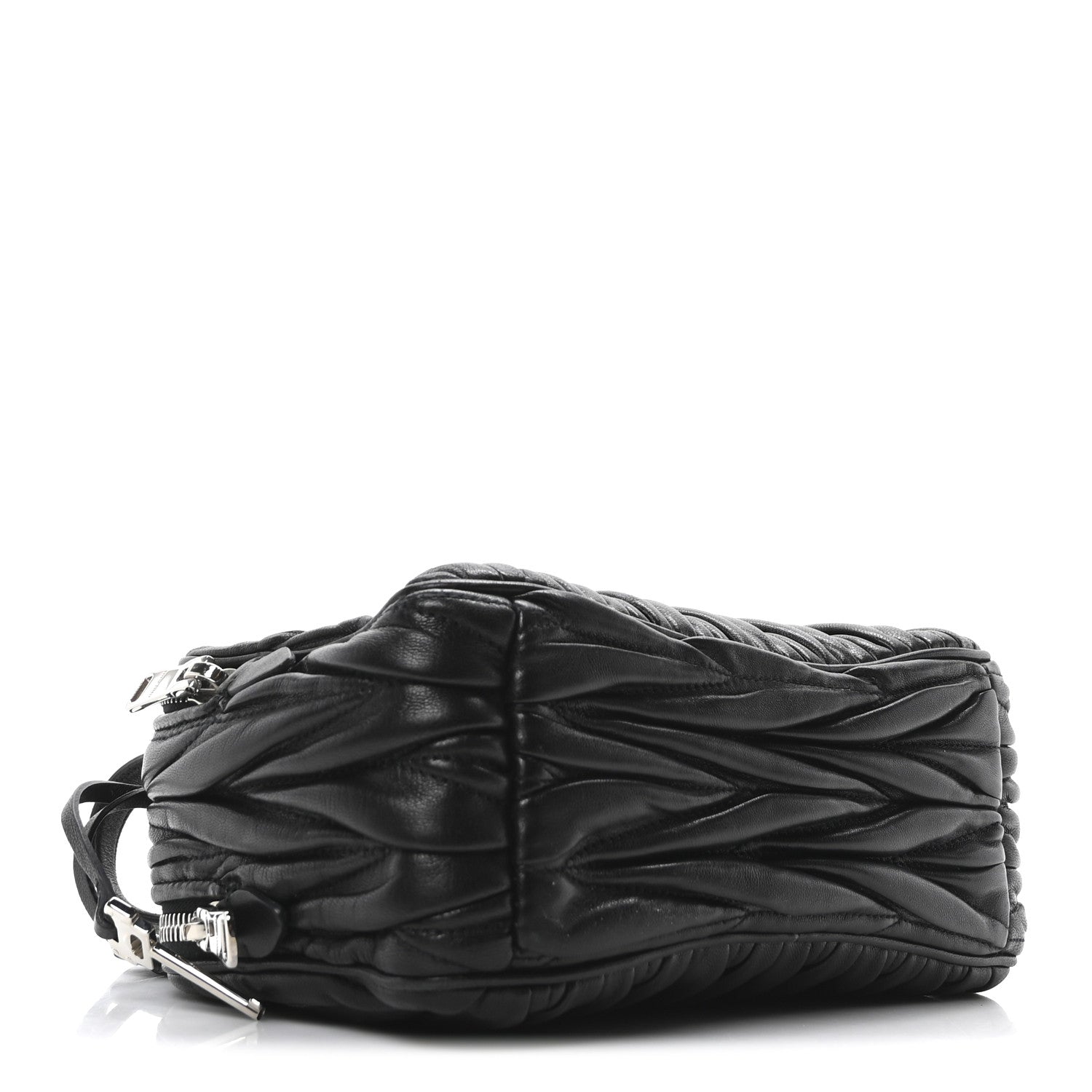 Miu Miu Nappa Matelasse Camera Bag Black 4 of 9