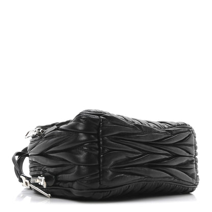 Miu Miu Nappa Matelasse Camera Bag Black 4 of 9