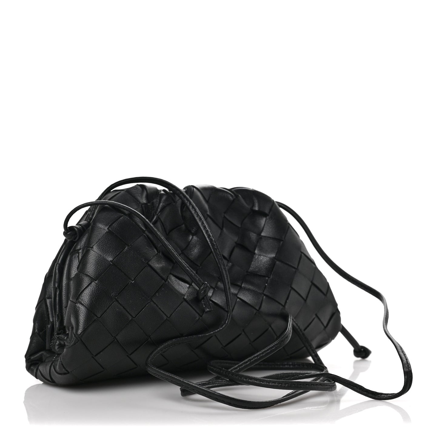 Nappa Intrecciato The Mini Pouch Black