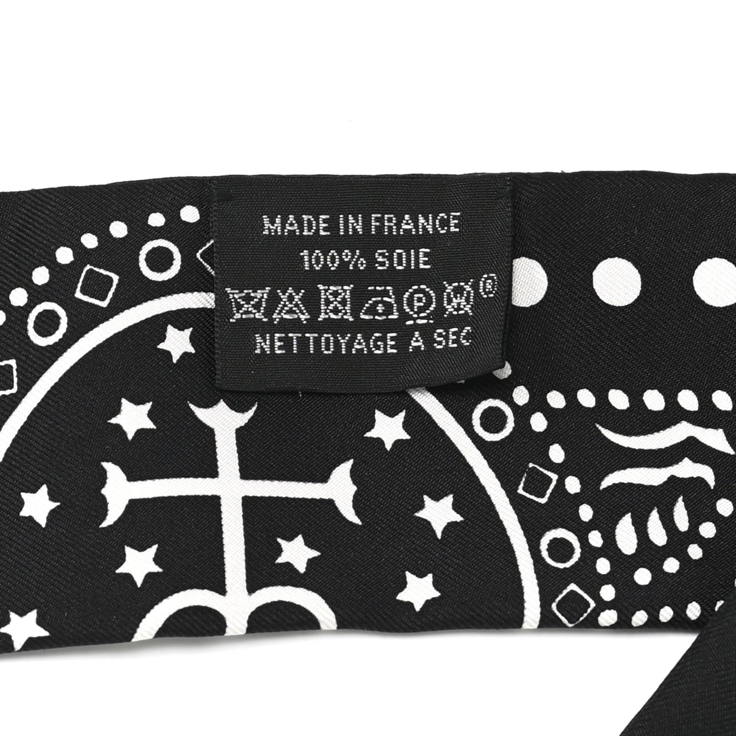 Silk Entre Ciel Et Mer Twilly Black White