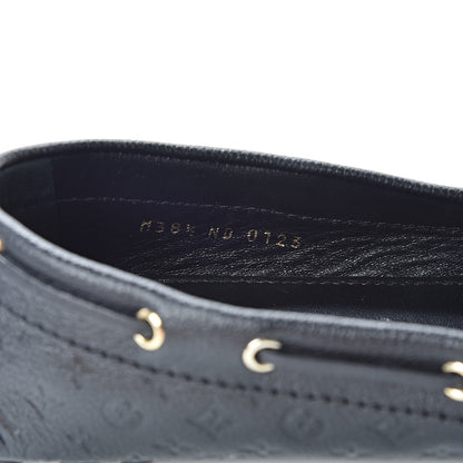 Louis Vuitton Empreinte Gloria Loafers 38.5 Black 9 of 9