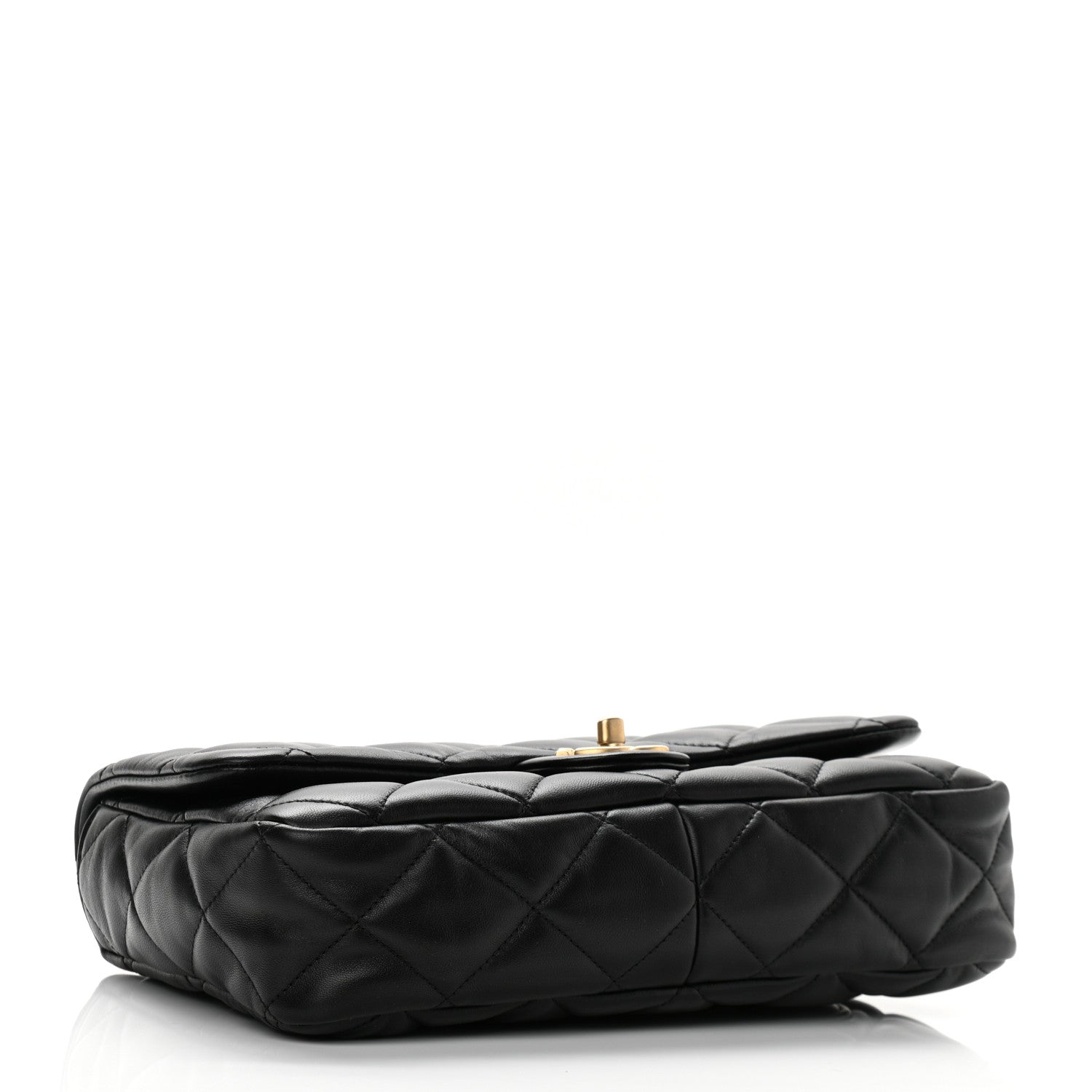 Chanel Lambskin Quilted Large CC Funky Town Flap Black 4 of 10