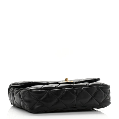 Chanel Lambskin Quilted Large CC Funky Town Flap Black 4 of 10