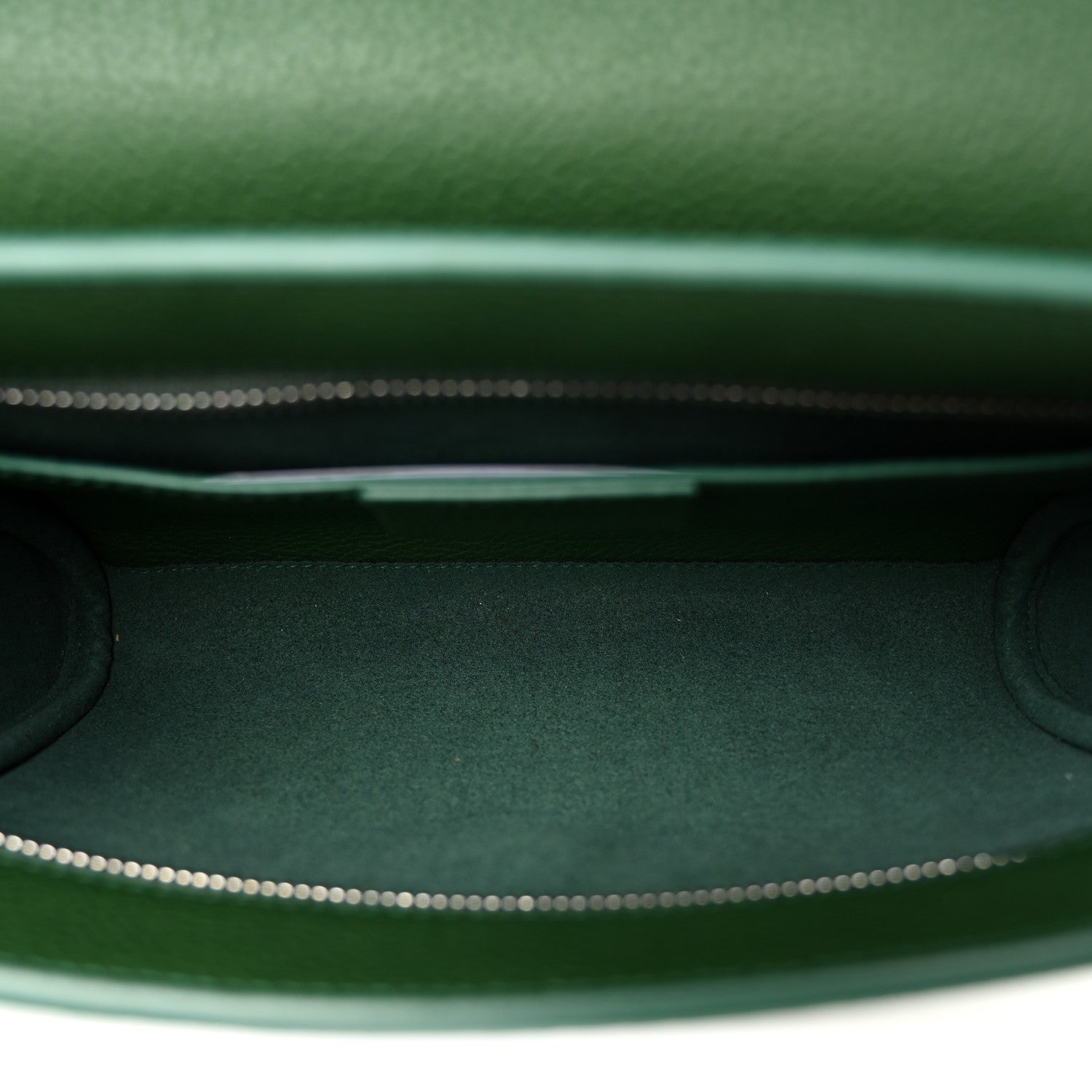 Salvatore Ferragamo Grained Calfskin Belt Bag Forest Green 5 of 10