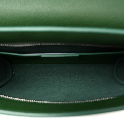 Salvatore Ferragamo Grained Calfskin Belt Bag Forest Green 5 of 10