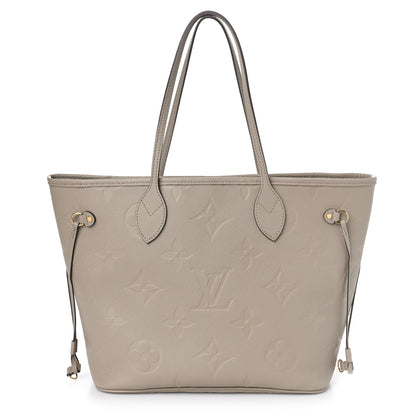Louis Vuitton Empreinte Monogram Giant Neverfull MM Tourterelle 2 of 9