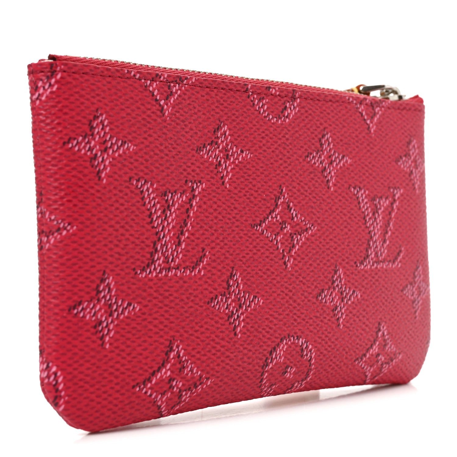 Louis Vuitton Monogram Heritage Key Pouch S Pondicherry Pink 3 of 7
