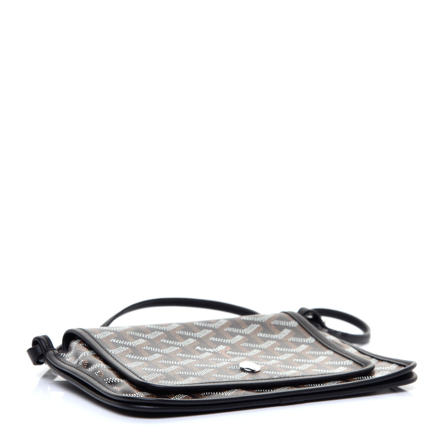 Goyardine Plumet Wallet Clutch Black