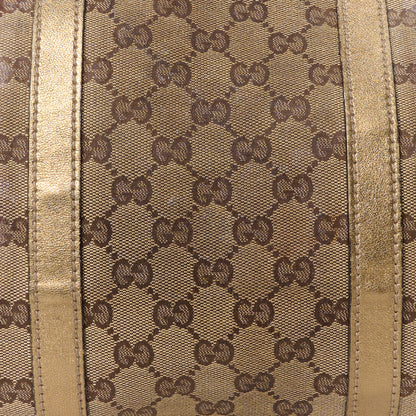 Gucci GG Plus Monogram Medium Joy Boston Gold 8 of 16