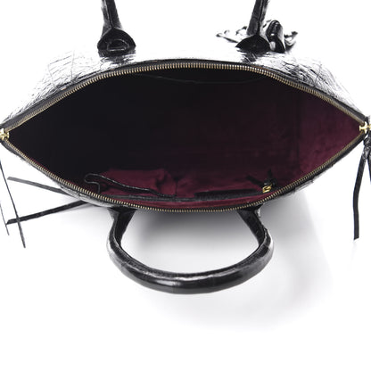 Nancy Gonzalez Crocodile Dome Satchel Black 5 of 13