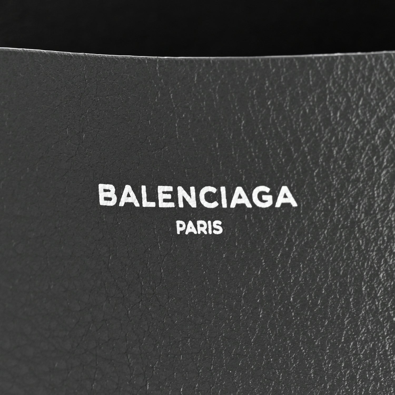 Balenciaga Veau Baltimore Double Sided Small Everyday Tote Gris Fossile Black 7 of 8