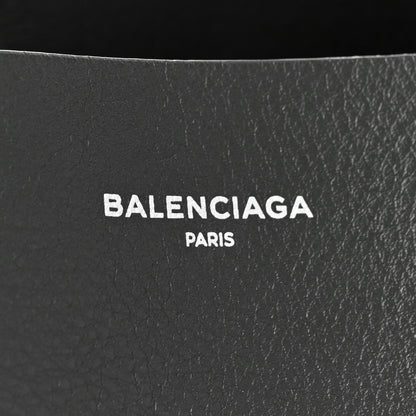 Balenciaga Veau Baltimore Double Sided Small Everyday Tote Gris Fossile Black 7 of 8