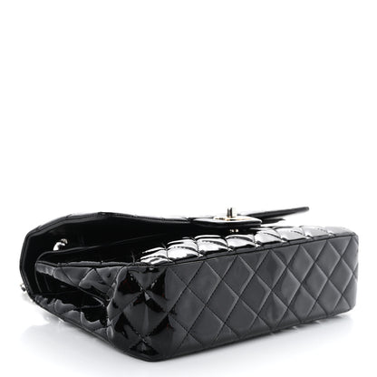 Chanel Patent Quilted Medium Double Flap Black 4 of 14
