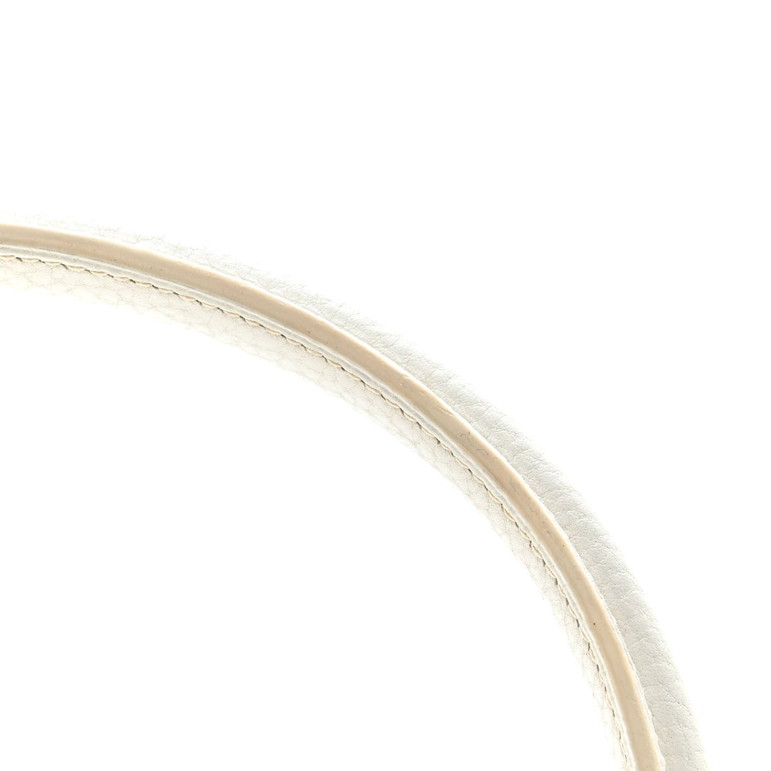 Hermes Taurillon Clemence Shoulder Kelly 40 White 12 of 14
