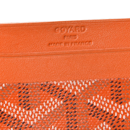 Goyard Goyardine Saint Sulpice Card Holder Orange 6 of 8