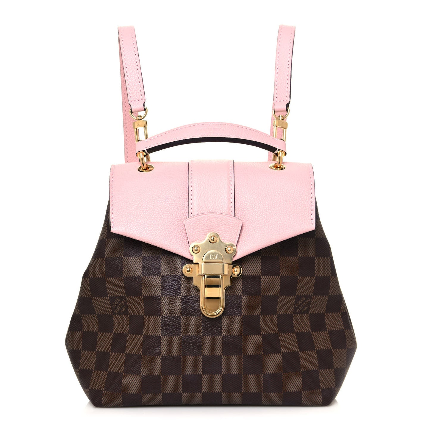 Damier Ebene Clapton Backpack Magnolia