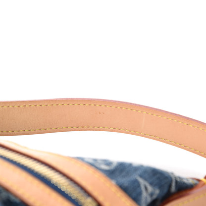 Louis Vuitton Monogram Denim Baggy PM Blue 9 of 9
