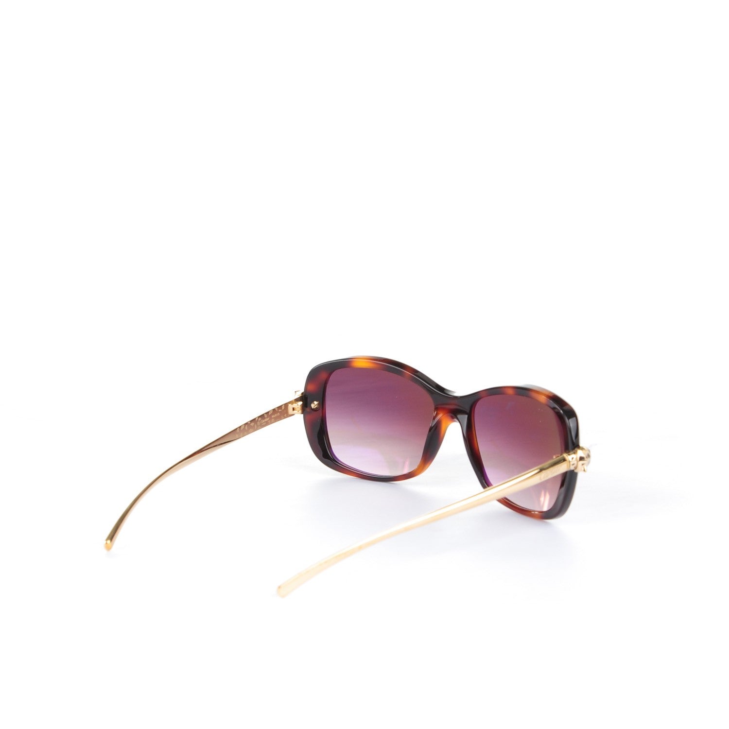 Cartier Panthere Wild De Sunglasses Tortoise 3 of 5