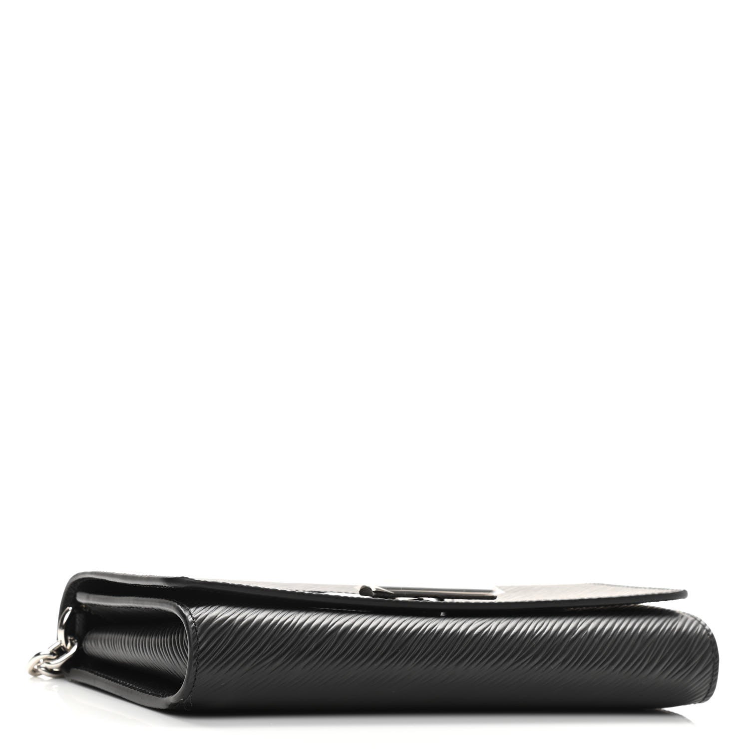 Louis Vuitton Epi Twist Chain Wallet Black 4 of 10