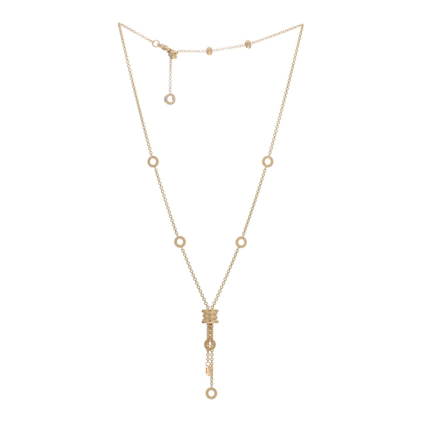 18K Yellow Gold B.Zero1 Lavalier Necklace