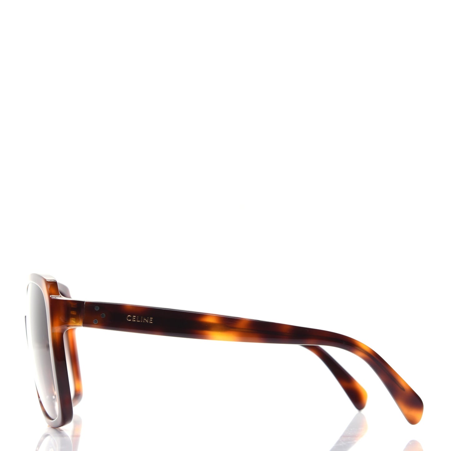 Acetate Oversized Sunglasses CL40146F Havana