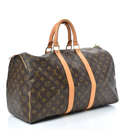 Louis Vuitton Monogram Keepall 45 3 of 15