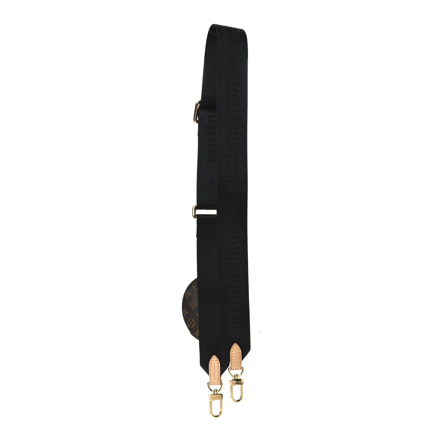 Monogram Multi Pochette Accessories Bandouliere Shoulder Strap Black