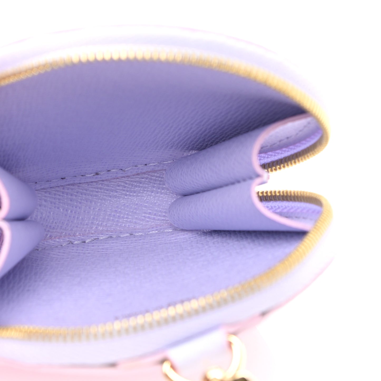 Monogram Spring In The City Papillon BB Round Coin Purse Sunrise Pastel