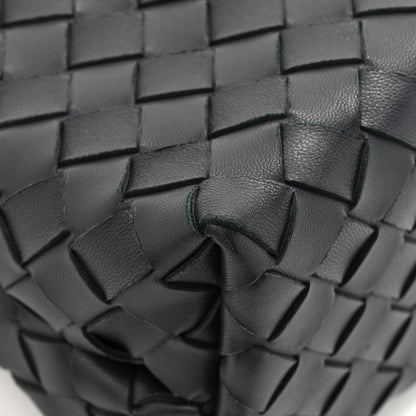 Bottega Veneta Nappa Intrecciato Small Andiamo With Chain Shoulder Bag Deep Blue 10 of 13