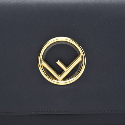 Fendi Vitello Liberty Lucido F is Fendi Wallet on Chain Black 11 of 11