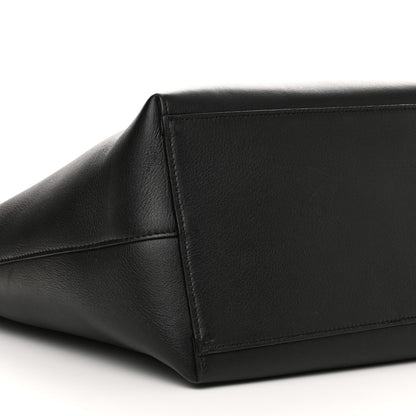 Loewe Calfskin Anagram Tote Black 8 of 13