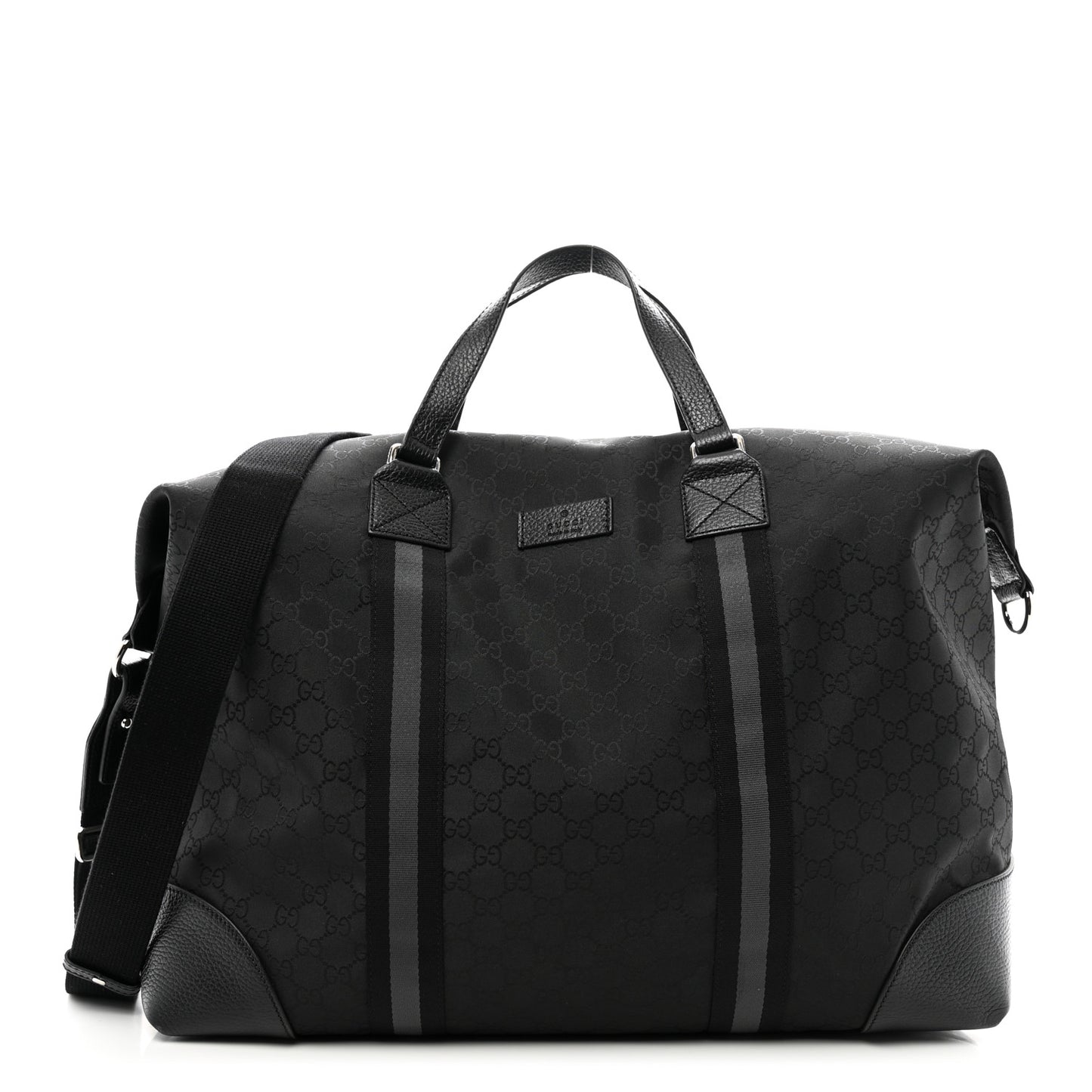 Nylon Monogram XL Duffle Bag Black
